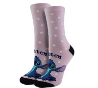 Disney Stitch Socken Frauen | Niedliche Socken im Lilo und Stitch Design | Ideale Geschenke - Stitch EU 37 - 42