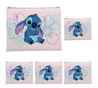 Disney Stitch - Stitch Flat Kit - Reisetuverdeckung für Kinder, Jugendliche, Erwachsener - Violet (Packung mit 5)