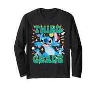 Disney Stitch Third Grade Back to School 1st Day of School Langarmshirt
