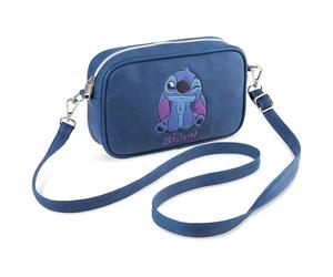 Disney Stitch Umhängetasche Mädchen Teenager Crossbody Bag Taschen Damen mit Innenfach für Einkaufen Reisen Geschenke für Sie (Blau Stitch)