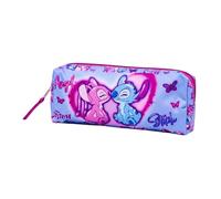 Disney Stitch und Angel Federmäppchen für Mädchen, Kinder-Kulturbeutel, Schulbedarf für Mädchen und Teenager