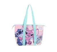 Disney Stitch und Angel Strandtasche, Reisetasche, Einkaufstasche, Umhängetasche, Geschenk für Frauen und Teenager