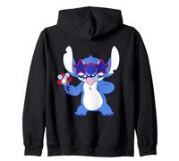 Disney Stitch with Lollipops Americana 4th of July USA 250th Kapuzenjacke