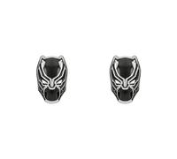 DISNEY STORE Disney Marvel Edelstahl Black Panther Ohrstecker E600217L, Einheitsgröße, Sterling Silber