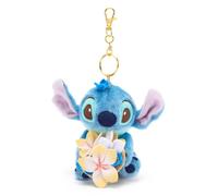 Disney Store Japan - Lilo & Stitch - Stitch - Summertime Soft Toy Keyring Kollektion - Kuscheltier-Schlüsselanhänger - 13 cm