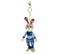 Disney Store Japan Official - Zoomania - Judy Hopps - Schlüsselanhänger mit kleinem Kuscheltier - Plüsch-Hase in Polizeiuniform - 18 cm