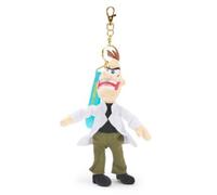 Disney Store Japan - Phineas und Ferb - Dr. Heinz Doofenshmirtz - Kuschelpuppen-Taschenanhänger - 20,5 cm