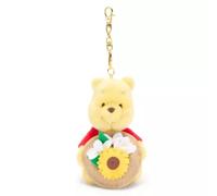 Disney Store Japan - Winnie Puuh - Summertime Soft Toy Keyring Kollektion - Kuscheltier-Schlüsselanhänger - 13 cm