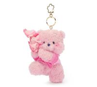 Disney Store Official Japan - Winnie Puuh - Sakura - Kuscheltier-Schlüsselanhänger - Plüschtier mit Schlüsselring - 11 cm