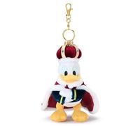 Disney Store Official - König Donald Duck - Kuscheltierschlüsselanhänger - 14 cm/5,5" - Plüsch-Spielzeug mit Umhang und Krone an abnehmbarem Schlüsselanhänger - Geeignet ab 1 Jahr