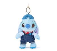 Disney Store Official - Lilo & Stitch - Stitch - Kuscheltierschlüsselanhänger - 18 cm/7" - Plüsch-Alien an abnehmbarem Schlüsselanhänger - Geeignet ab 1 Jahr