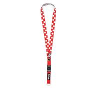 Disney Store Official - Minnie Maus - Schlüsselband - Wendbares Design mit Pünktchenmuster und Filmstreifendruck - Für Ausweise, Disney Park Pässe, Arbeit und Schule