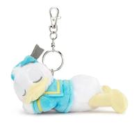 Disney Store Official - Schlafender Donald Duck - Kuscheltierschlüsselanhänger - 16 cm/6" - Plüschtier an abnehmbarem Schlüsselanhänger - Geeignet ab 1 Jahr