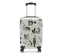 Disney Store Official - Tim Burtons Nightmare Before Christmas - Hartschalen-Trolley - Jack Skellington Design - Höhe 56 cm und Breite 35 cm - Strapazierfähiger Reisekoffer