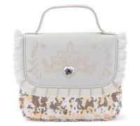 Disney Store Offizielle Disney Princess Handtasche - Funkelnde königliche Geldbörse mit Kronendetail