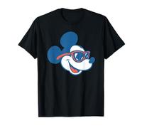 Disney Summer Road Trip Vacation Mickey Mouse Big Face T-Shirt