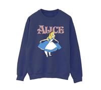 Disney - Sweat ALICE IN WONDERLAND TAKE A BOW - Femme (Bleu marine) L