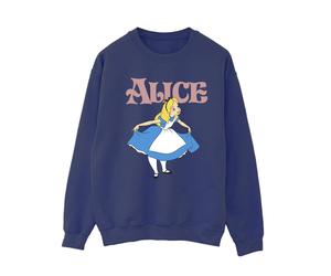 Disney - Sweat ALICE IN WONDERLAND TAKE A BOW - Femme (Bleu marine) XL