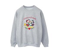 Disney - Sweatshirt für Damen (Grau) 2XL