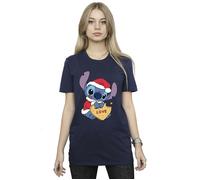 Disney - T-Shirt für Damen (Marineblau) S