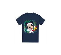 Disney - T-Shirt für Herren - weihnachtliches Design (Marineblau) S