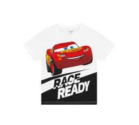 Disney T-Shirt | Lightning McQueen Tshirt Jungen | Cars T Shirt Kinder Jungen | Weiß 92