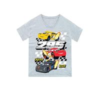 Disney T-Shirt | Lightning McQueen Tshirt Kinder | T Shirt Jungen | Grau 116