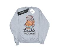 Disney - "The Aristocats Double Trouble" Sweatshirt für Mädchen (Grau) 7-8A / 122-128cm