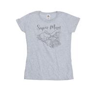 Disney - "The Aristocats Marie Super Mum" T-Shirt für Damen (Grau) S