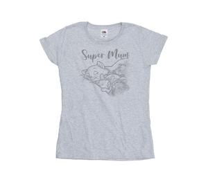 Disney - "The Aristocats Marie Super Mum" T-Shirt für Damen (Grau) XL