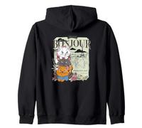 Disney The Aristocats Marie Toulouse & Berlioz Bonjour Kapuzenjacke