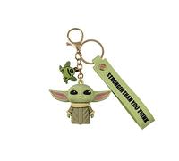 Disney The Child Green 3D Kechain, Grün und Beige, One size