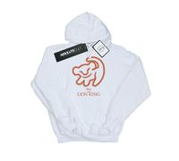 Disney - "The Lion King Cave Drawing" Kapuzenpullover für Herren (Weiß) XL