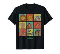 Disney The Lion King Characters 90s Grid T-Shirt