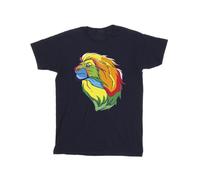 Disney - "The Lion King Colours" T-Shirt für Herren (Marineblau) 5XL