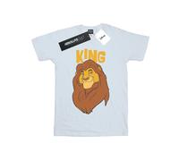 Disney - "The Lion King Mufasa King" T-Shirt für Herren (Weiß) L