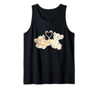 Disney The Lion King Simba and Nala Hearts Valentine’s Day Tank Top