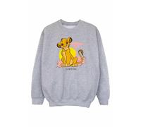 Disney - "The Lion King" Sweatshirt für Mädchen (Grau) 9-11A / 128cm-146cm