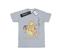 Disney - "The Lion King" T-Shirt für Mädchen (Grau) 7-8A / 122-128cm