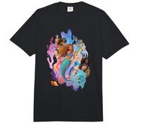 Disney The Little Mermaid Ariel Royal Ocean Family Comfort Colors Adult Heavyweight T-shirt