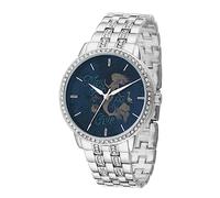 Disney The Little Mermaid Live Action Erwachsene Analog Quarz Uhr Silber, Silber, Armband