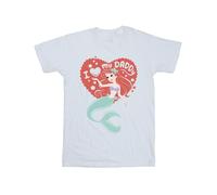 Disney - "The Little Mermaid Love Daddy" T-Shirt für Mädchen (Weiß) 12-13A / 152-158cm