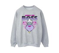 Disney - "The Little Mermaid Mum Is The Boss" Sweatshirt für Damen (Grau) S