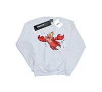 Disney - "The Little Mermaid Sebastian Bubbles" Sweatshirt für Damen (Weiß) 2XL