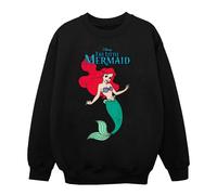 Disney - "The Little Mermaid" Sweatshirt für Mädchen (Schwarz) 7-8A / 122-128cm