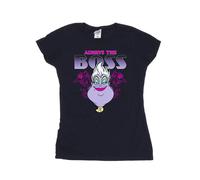 Disney - "The Little Mermaid Ursula Mum Is The Boss" T-Shirt für Damen (Marineblau) L