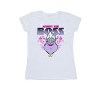 Disney - "The Little Mermaid Ursula Mum Is The Boss" T-Shirt für Damen (Weiß) L