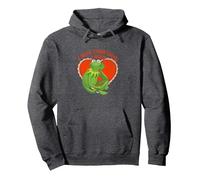 Disney The Muppets Valentinstag Kermit I Have Everything Pullover Hoodie, Unisex für Erwachsene, Anthrazit Meliert, XXL