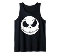 Disney The Nightmare Before Christmas Jack Skellington Face Tank Top