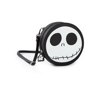 Disney The Nightmare Before Christmas Jack Skellington Schwarz-Weiß-Leichensack | Reißverschlusstasche für wichtige Dinge | Damen-Cartoon-Streetwear Merch